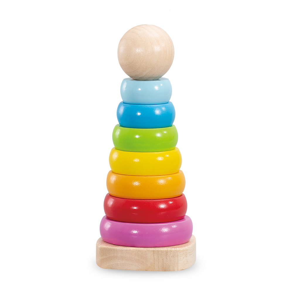 Wooden Rainbow Stacker