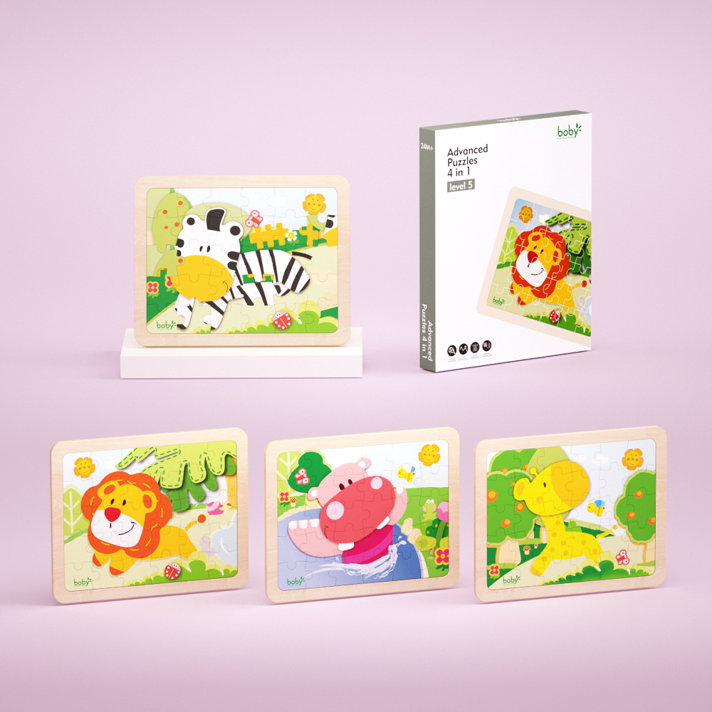 Advanced Puzzles 4 in 1