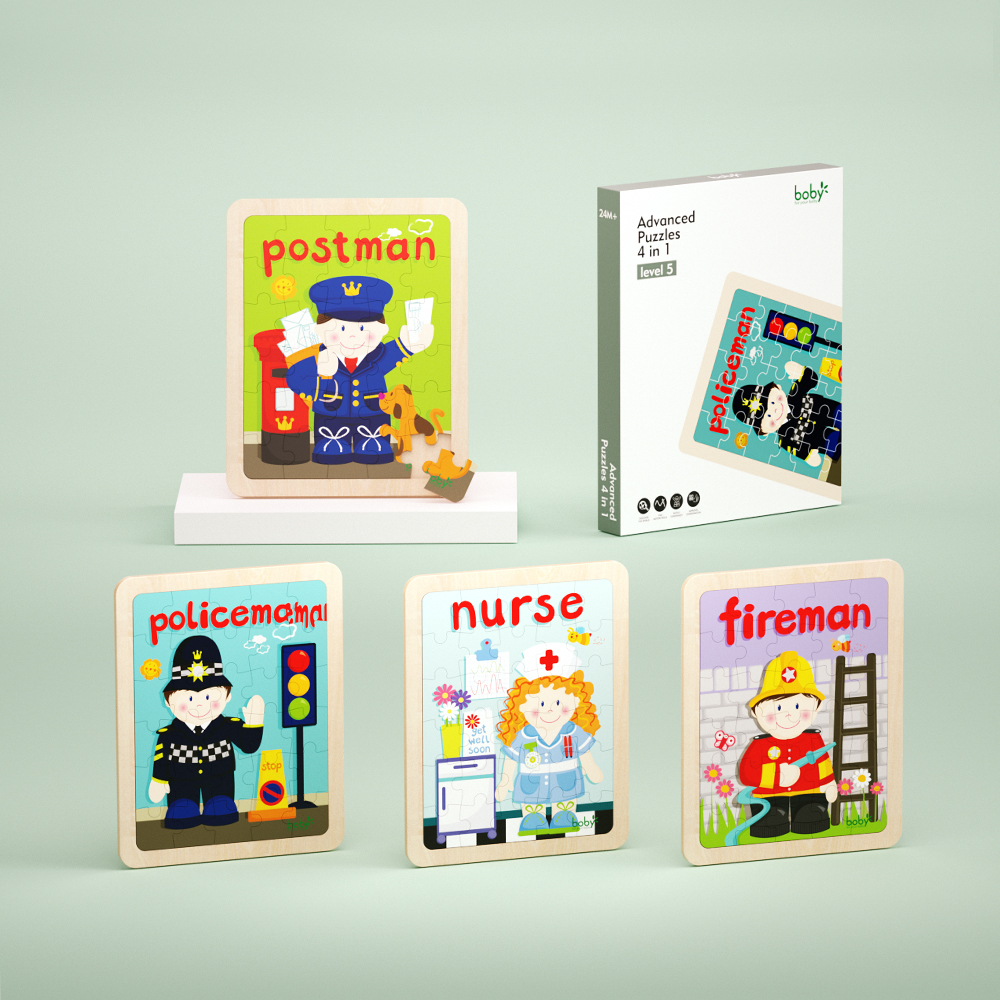 Advanced Puzzles 4 in 1