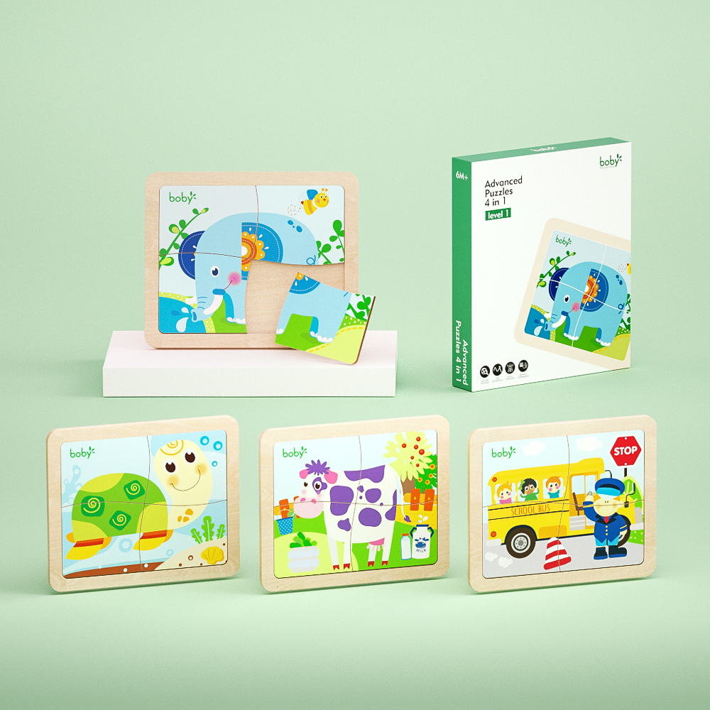 Advanced Puzzles 4 in 1