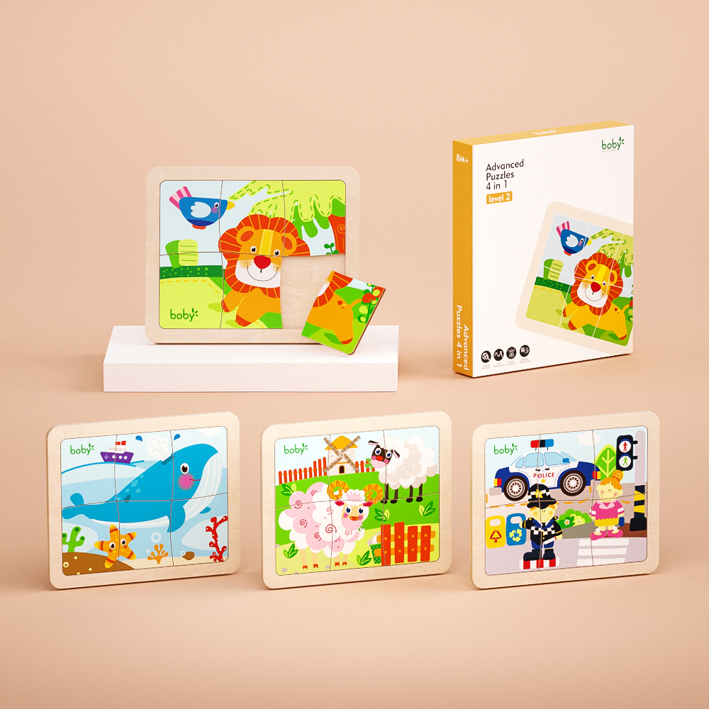 Advanced Puzzles 4 in 1