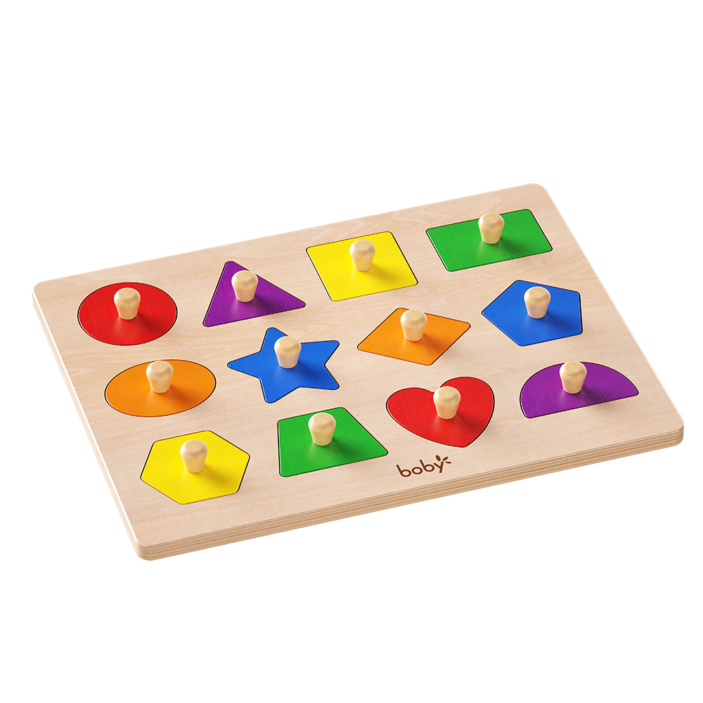 Geometric Shape Puzzle(12 pcs)