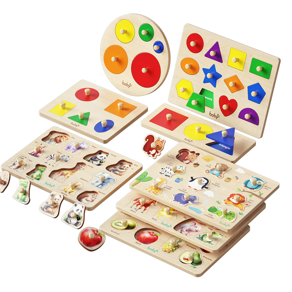 Real Learning Peg Puzzles