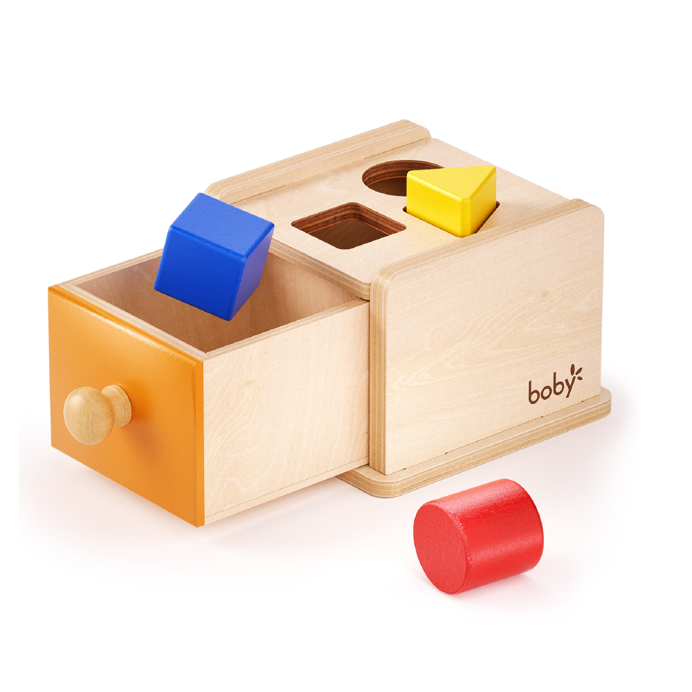 Wooden Imbucare Box-Shape Matching
