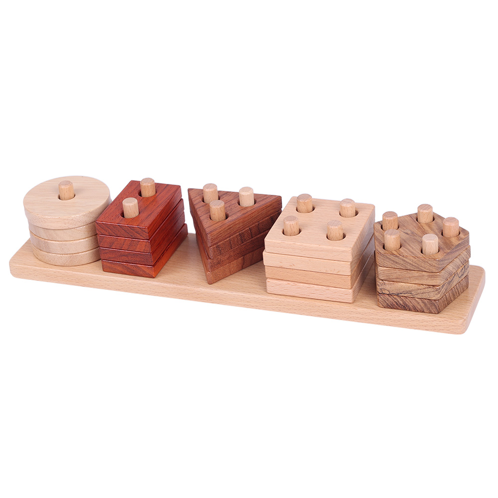 Wooden Stacking Shape