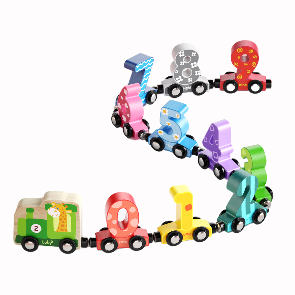 Educational Numbers Train