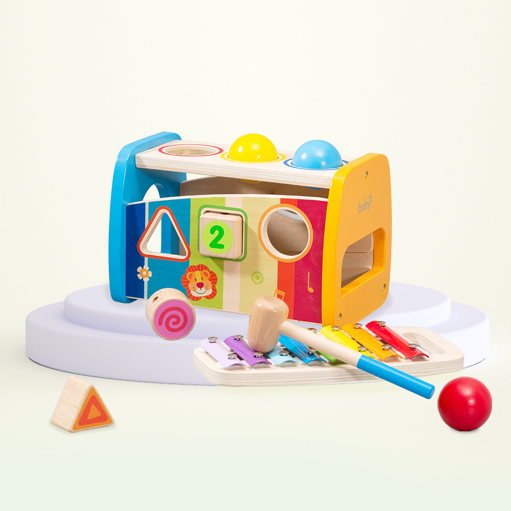 Musical Pound & Tap Bench