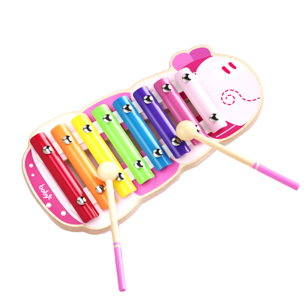 Caterpillar Xylophone-Pink