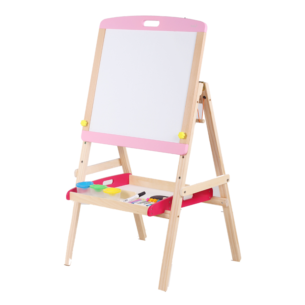 Wooden Art Easel - Pink