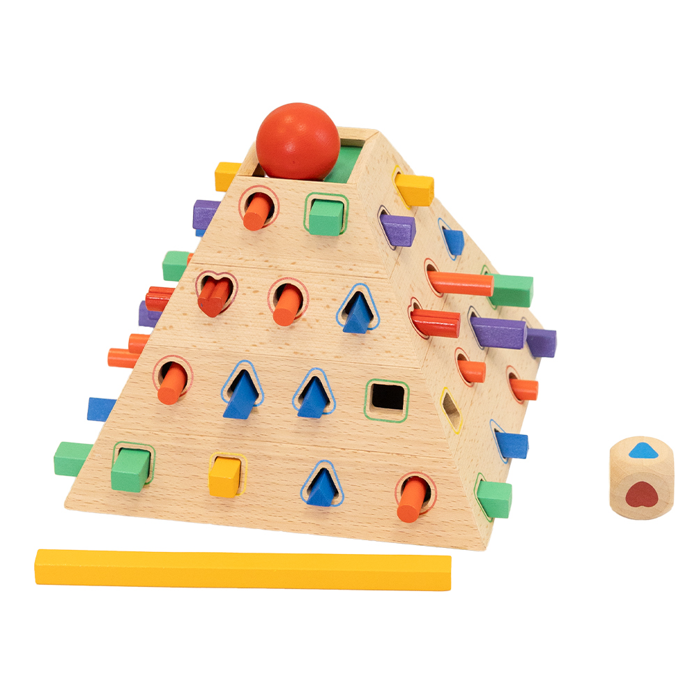 Pyramid Stick Pull Game