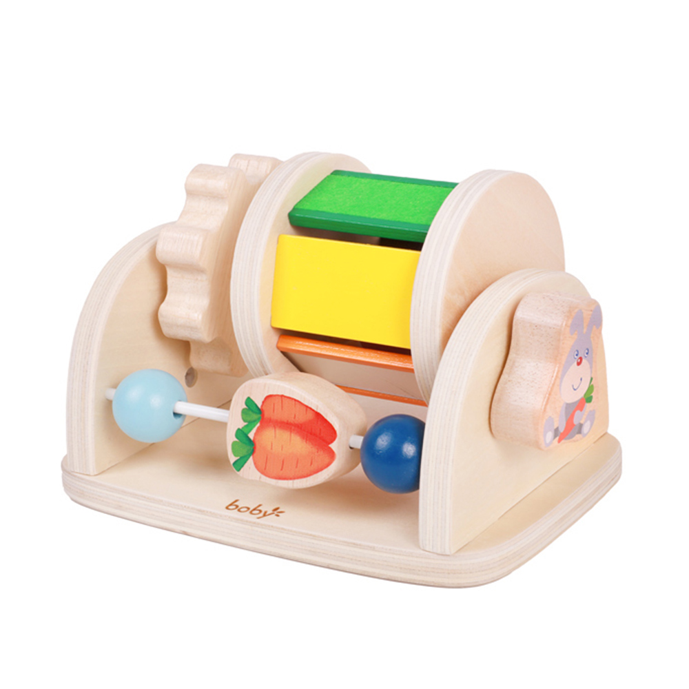 Wooden Sensory Weaving Drum