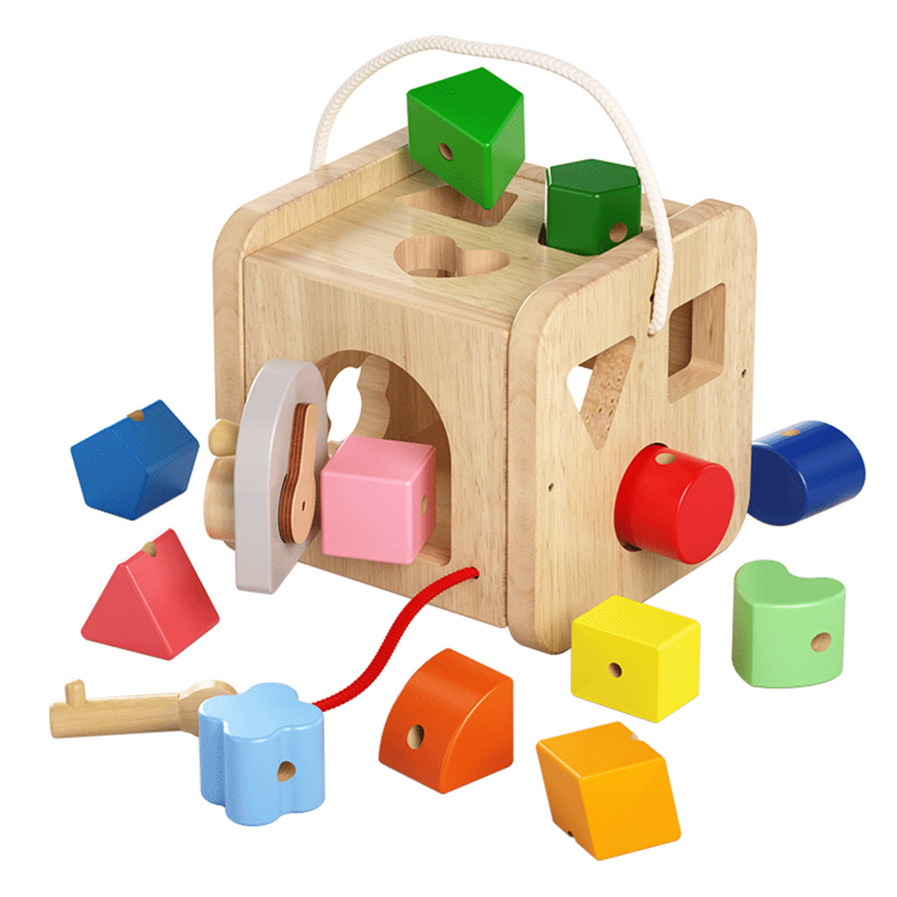 Wooden Shape Sorter-Color