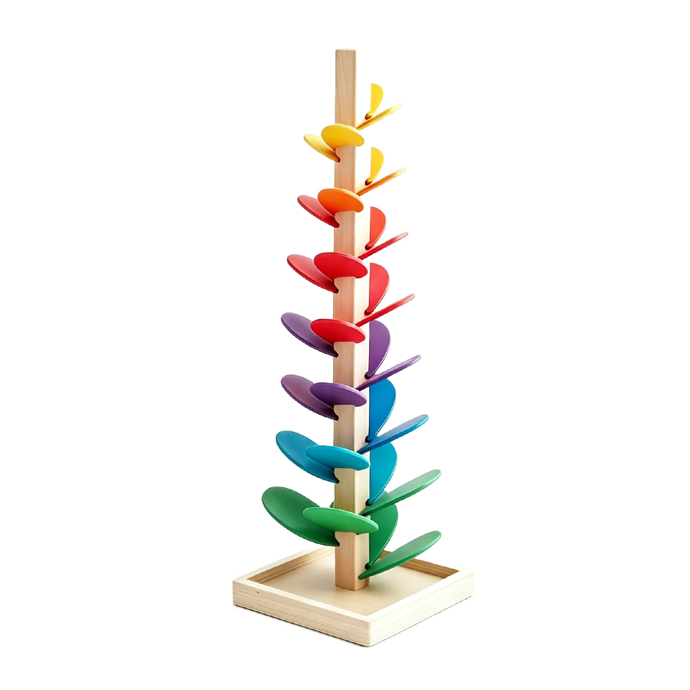 Large‑Size Rainbow Musical Marble Tree