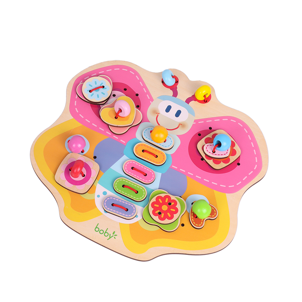 Wooden Threading Puzzle