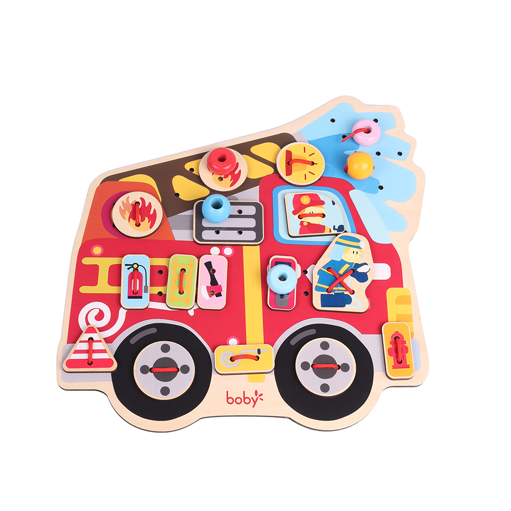 Wooden Threading Puzzle